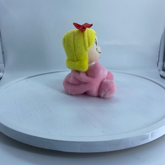 Dr. Seuss Cindy Lou Who Plush Doll By Aurora Stuffed Toy NWT - Picture 5 of 7
